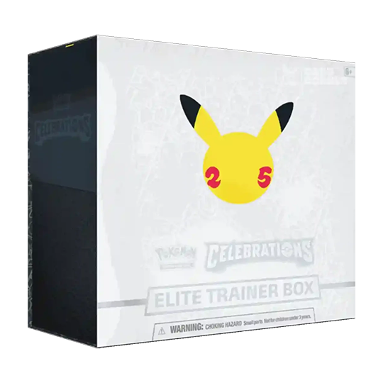Pokémon: Celebrations Elite Trainer Box (Englisch)