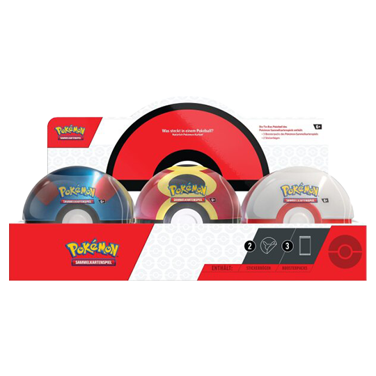 Pokémon: Pokéball Tin – Herbst 2025 (Deutsch)