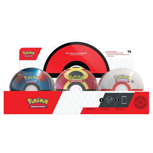 Pokémon: Pokéball Tin – Herbst 2025 (Deutsch)