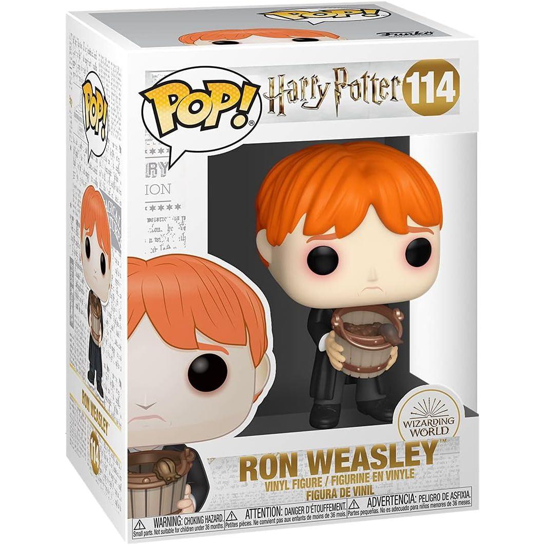 Funko Pop! Harry Potter: Ron Weasley (with Slugs Bucket) 114