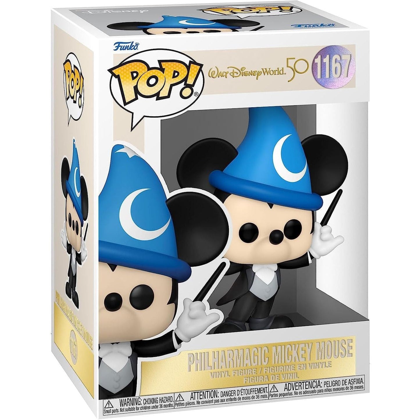 Funko Pop! Disney: Walt Disney World 50th Anniversary - Philharmagic Mickey Mouse ENG Merchandising 1167