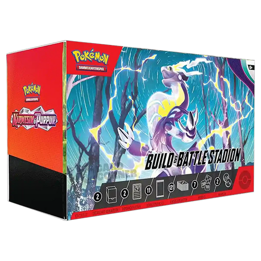 Pokémon: Karmesin und Purpur Build & Battle Stadium Box (Deutsch)