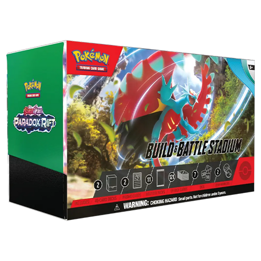 Pokémon: Paradoxrift Build & Battle Stadium Box (Deutsch)