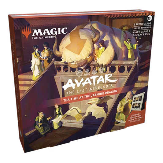 Magic the Gathering: Avatar – The Last Airbender "Tea Time at the Jasmine Dragon" Scene Box (Englisch)