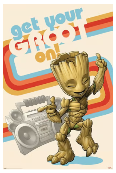 Guardians of the Galaxy - Maxi-Poster "Get Your Groot On" (Get Your Groot On)