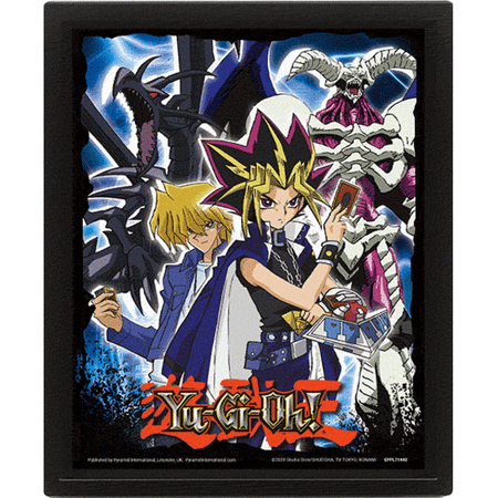 Yu-Gi-Oh! Black Skull Dragon 3-D Wandbild